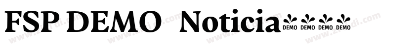 FSP DEMO   Noticia字体转换